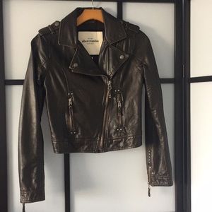 Abercrombie Faux Leather Jacket